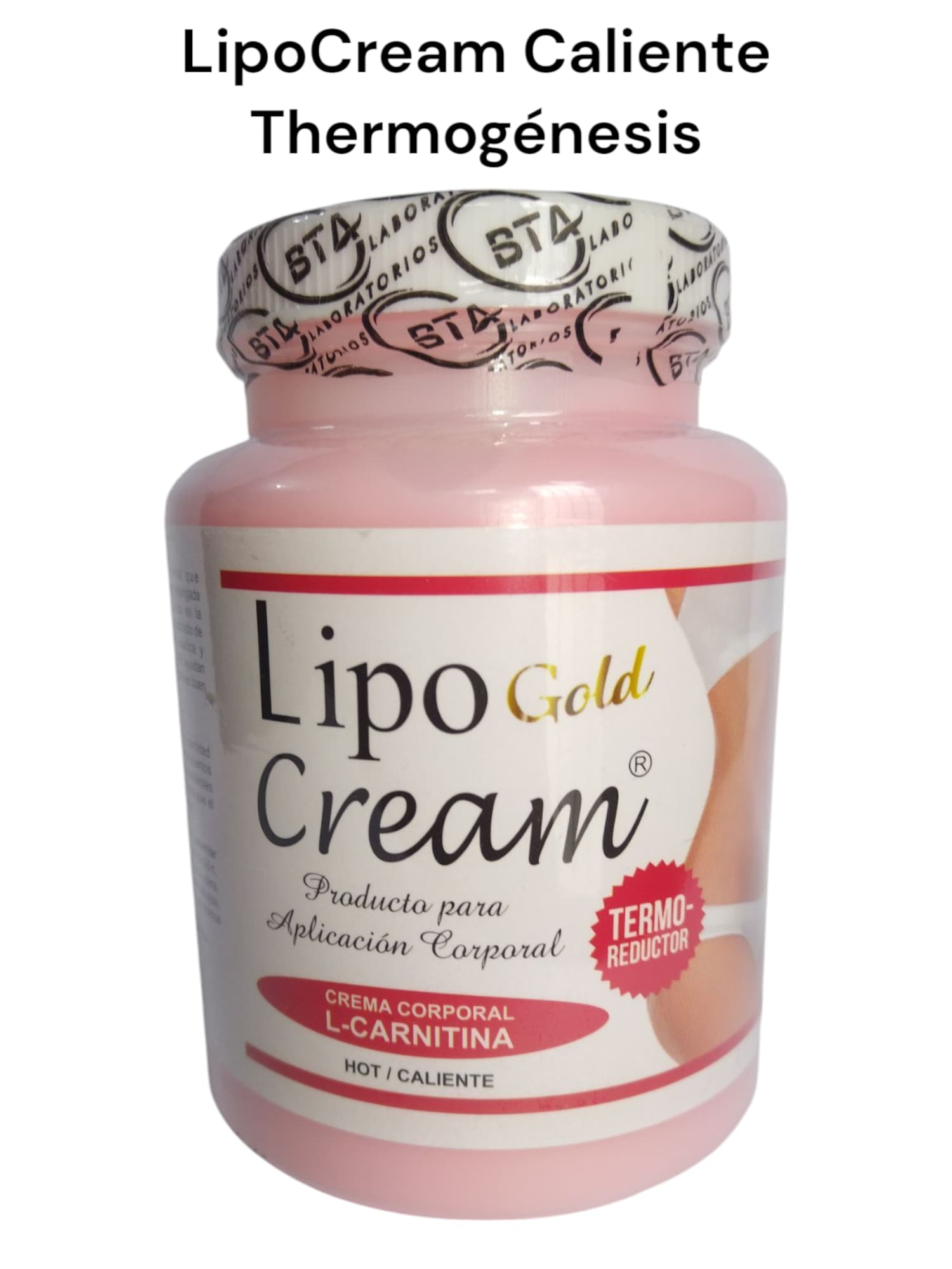 LIPOCREAM CALIENTE THERMOGENESIS (ROJO)