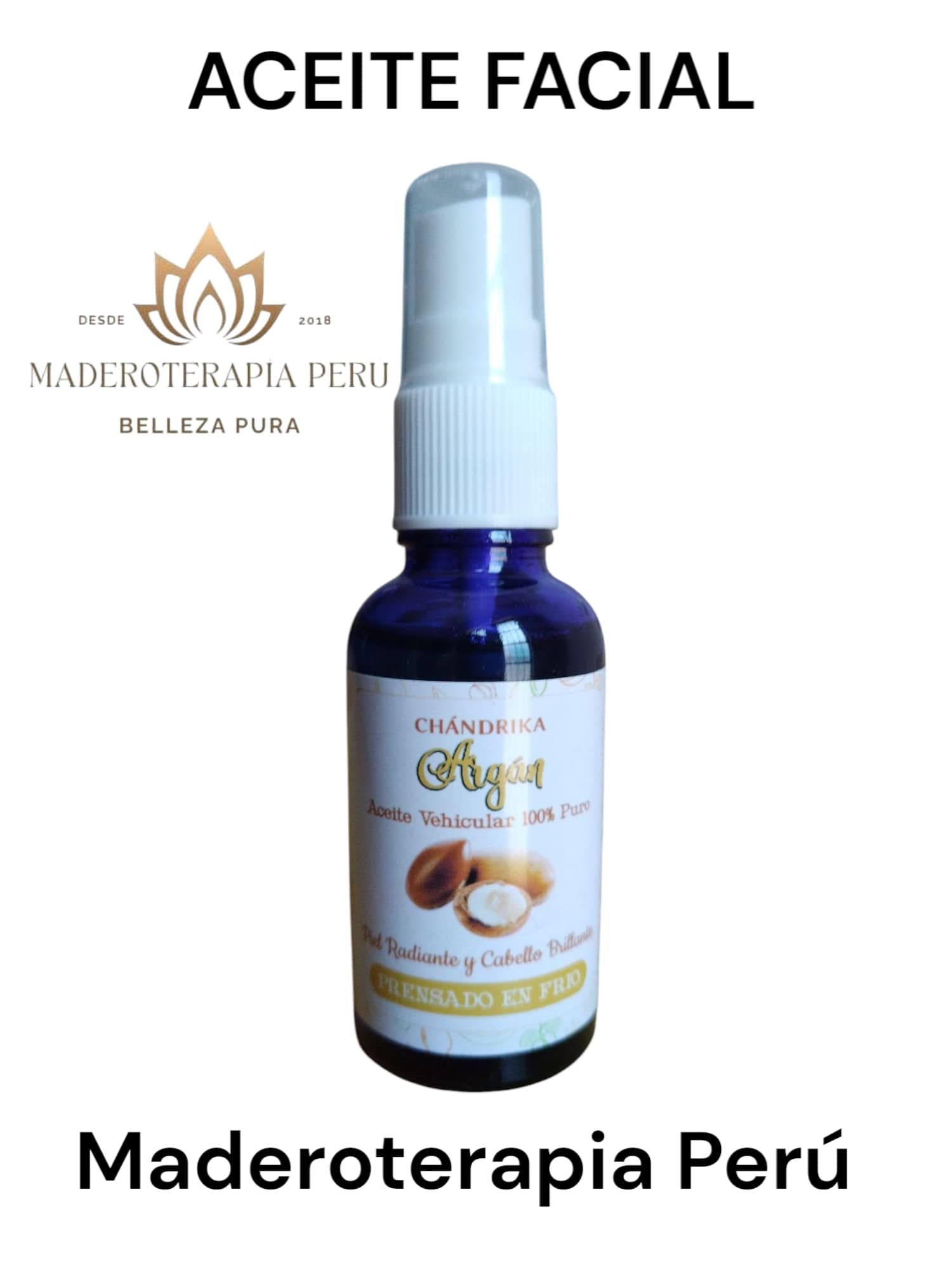 Aceites cosméticos facial
