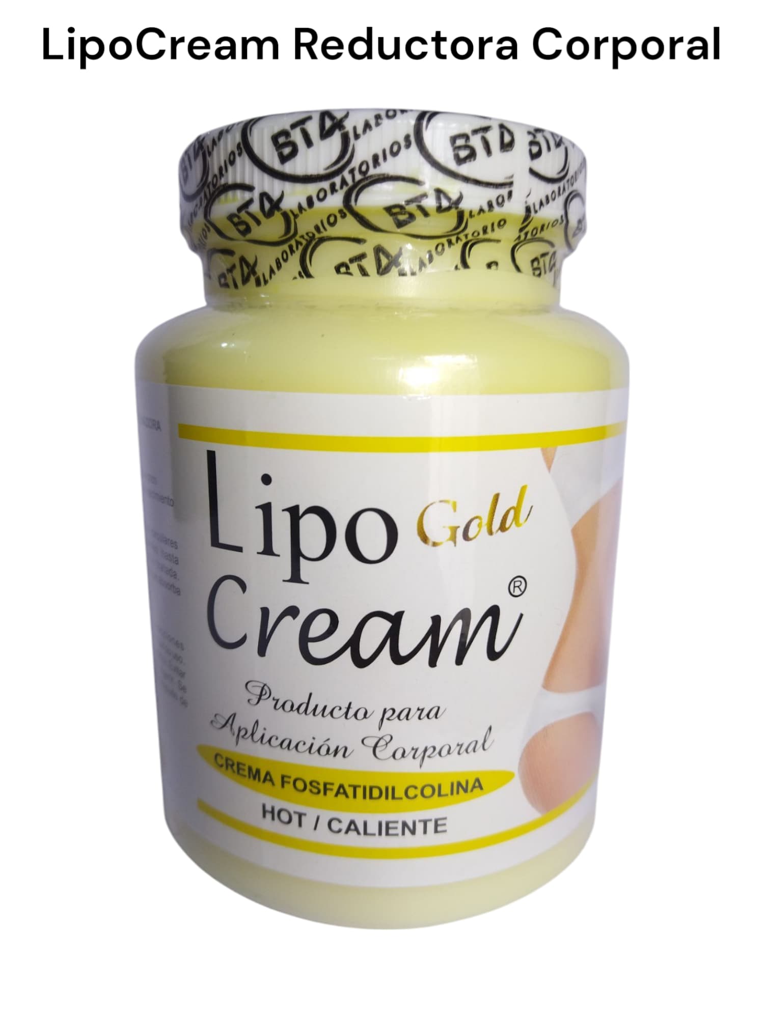 LIPOCREAM REDUCTORA CORPORAL (AMARILLO)