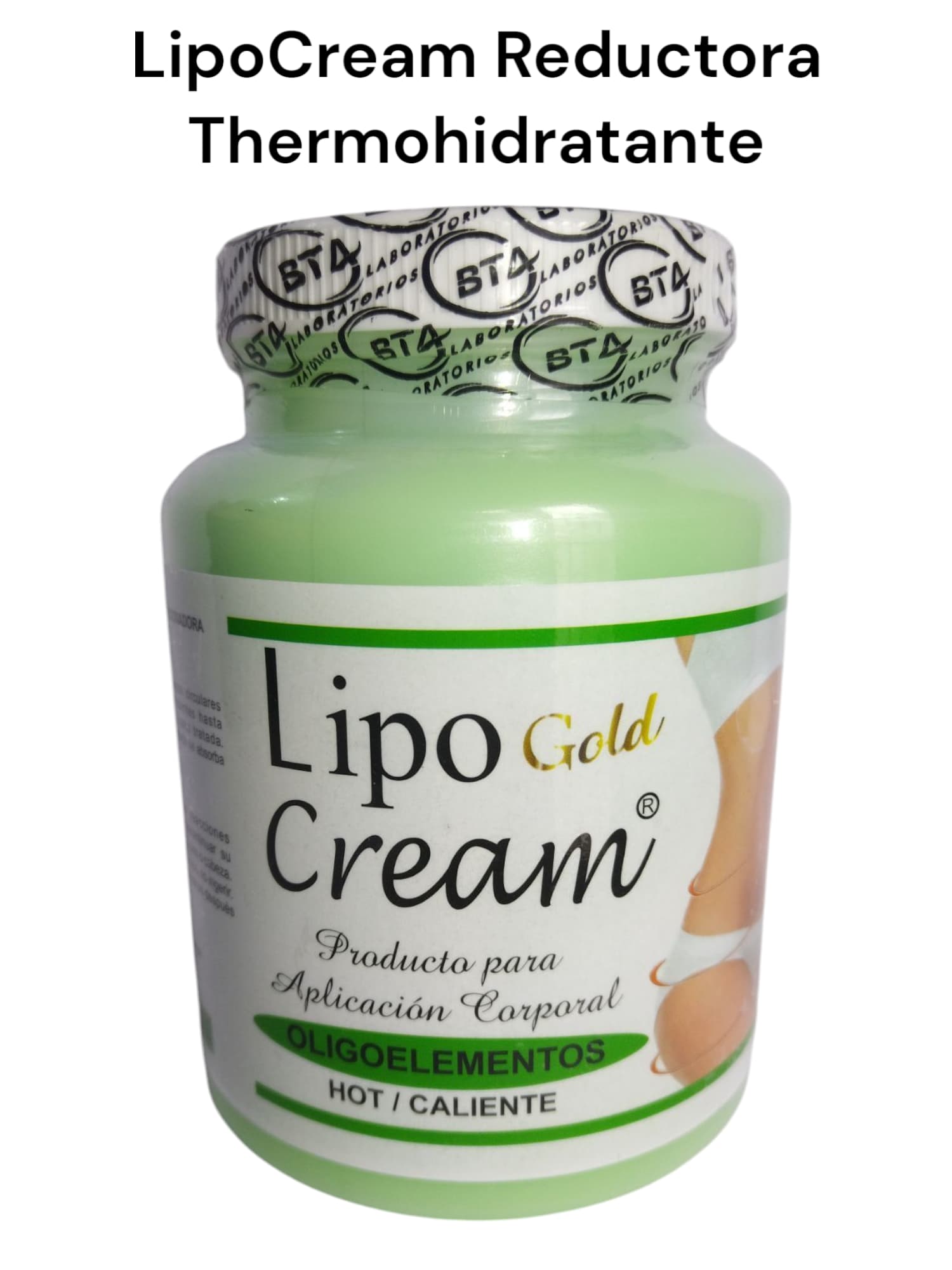 LIPOCREAM REDUCTORA TERMO HIDRATANTE (VERDE)